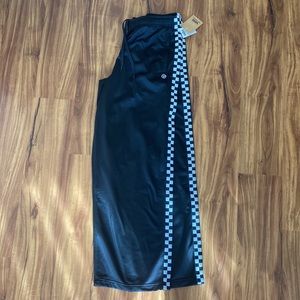 NWT Vans Black Checkered Track Pant
